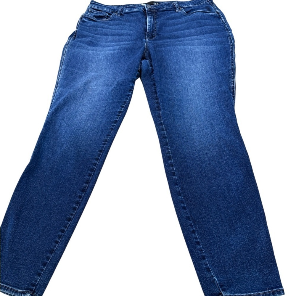 Kut From the Kloth Size 20W Fab AbSkinny Diana Dark Denim Jeans Comfort Coverage